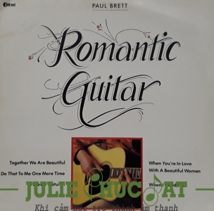ĐĨA THAN PAUL BRETT, ROMANTIC GUITAR (HẾT HÀNG)